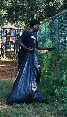 Student serves school community